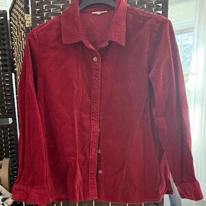 NorthStyle Rich Red Corduroy Shirt
